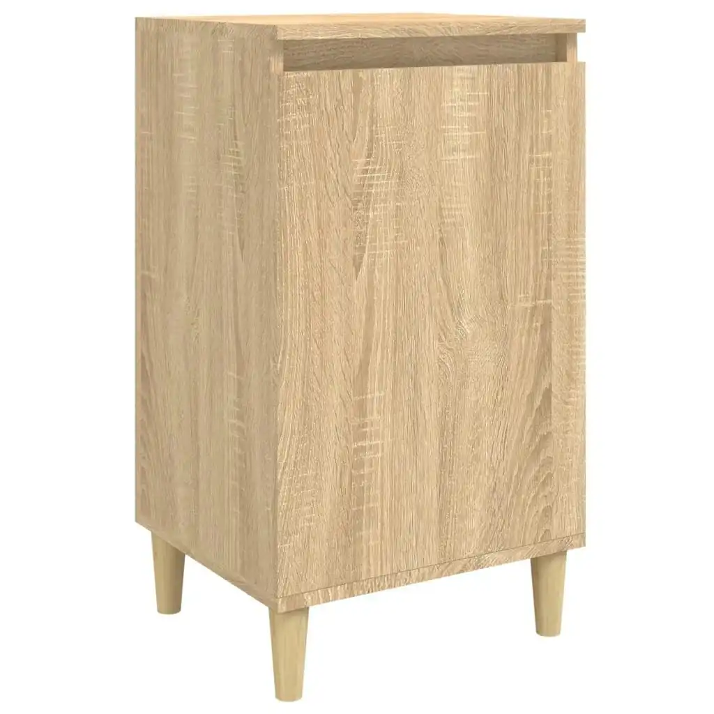 Bedside Cabinet Sonoma Oak 40x35x70 cm Engineered Wood 819634