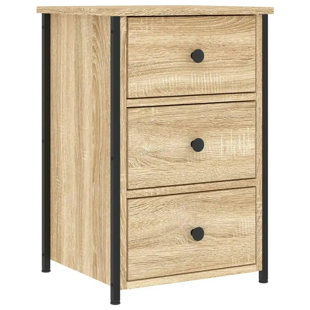 Bedside Cabinet Sonoma Oak 40x36x60 cm Engineered Wood 825995