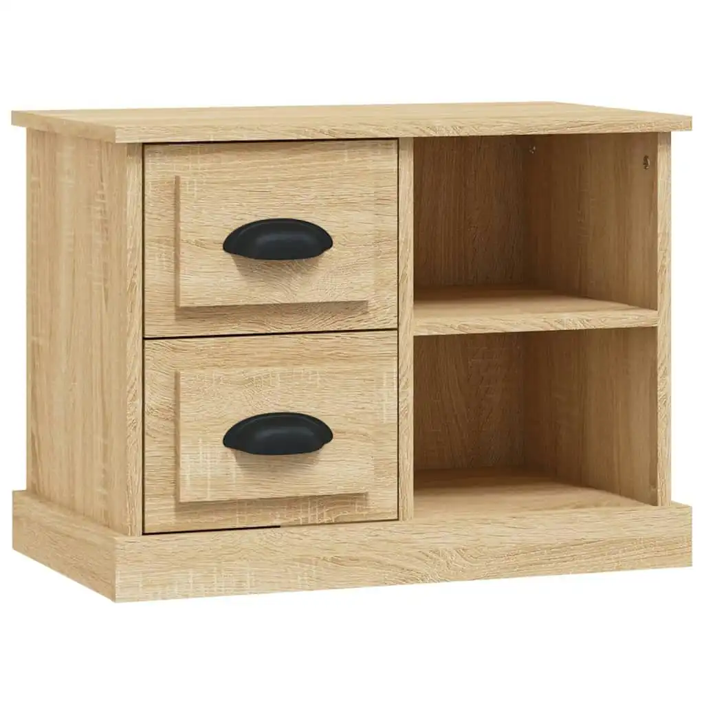 Bedside Cabinet Sonoma Oak 60x35.5x45 cm 816371