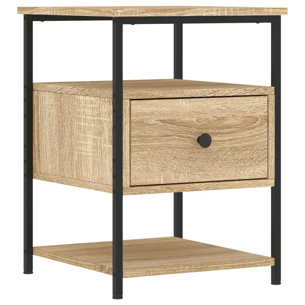 Bedside Cabinet Sonoma Oak 40x42x56 cm Engineered Wood 826025