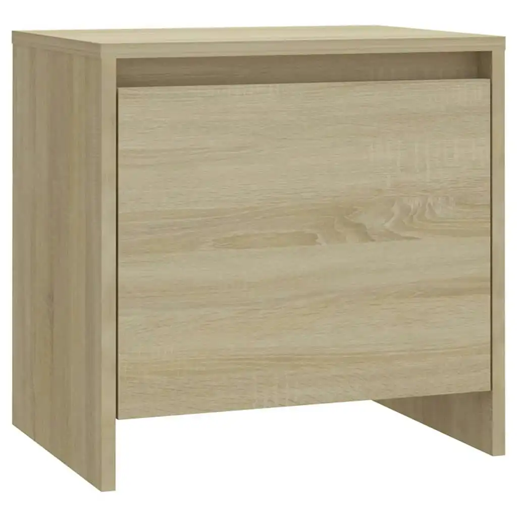 Bedside Cabinet Sonoma Oak 45x34x44.5 cm Engineered Wood 809869