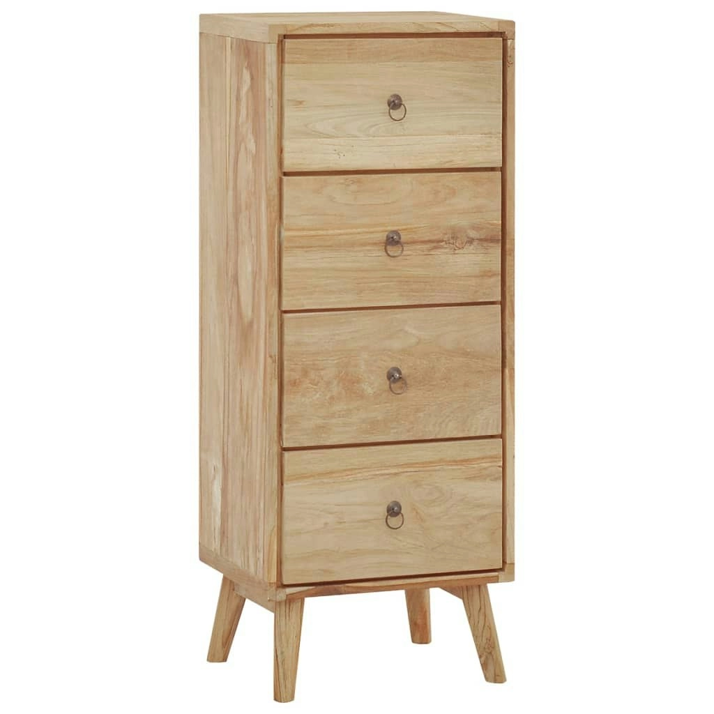 Chest of Drawers 40x30x100 cm Solid Wood Teak 340736