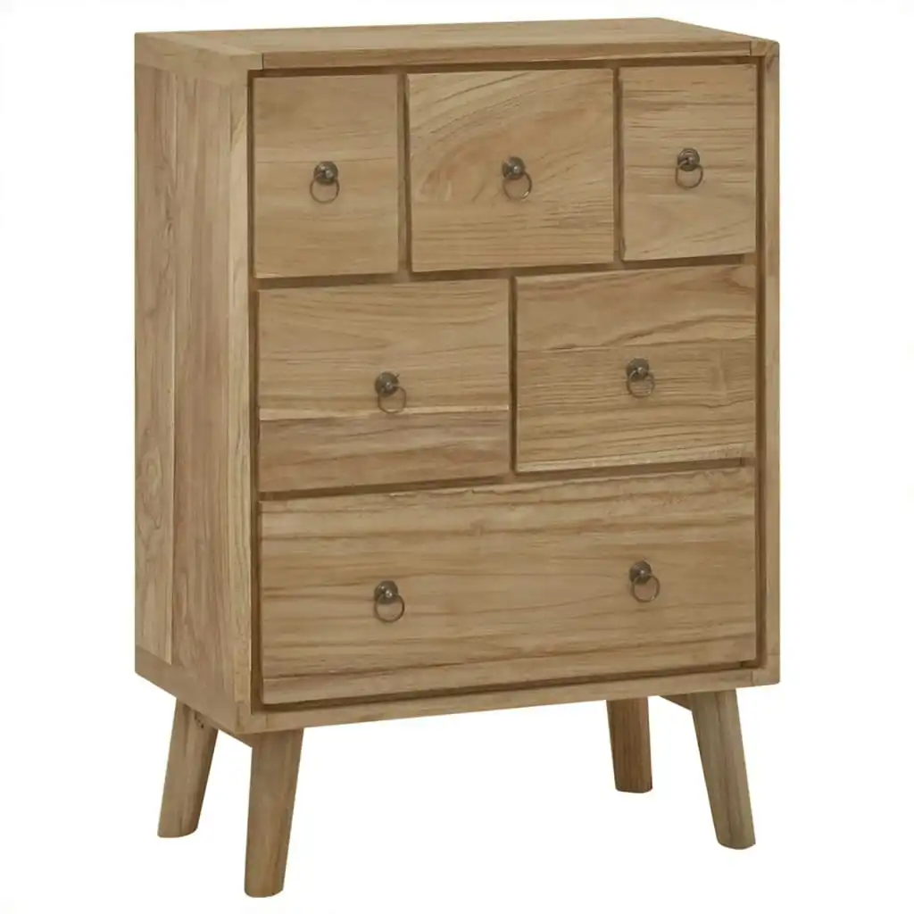 Chest of Drawers 56x30x80 cm Solid Wood Teak 340737