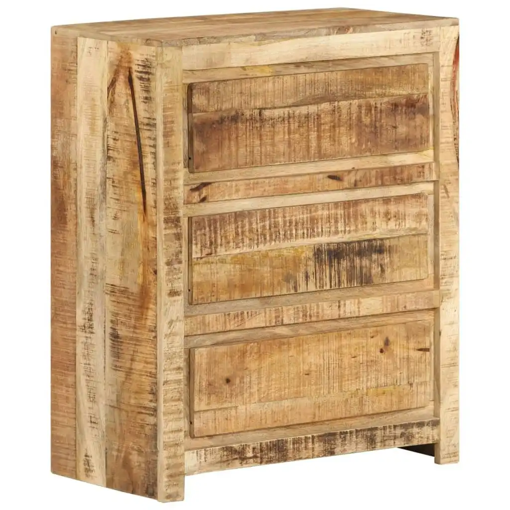 Drawer Cabinet 60x33x75 cm Solid Wood Mango 338436