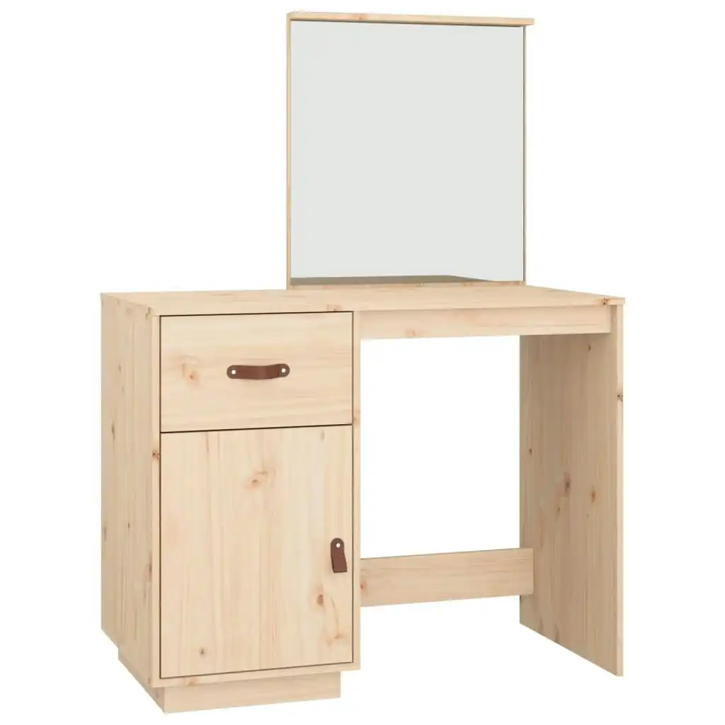 Dressing Table 95x50x134 cm Solid Wood Pine 820087