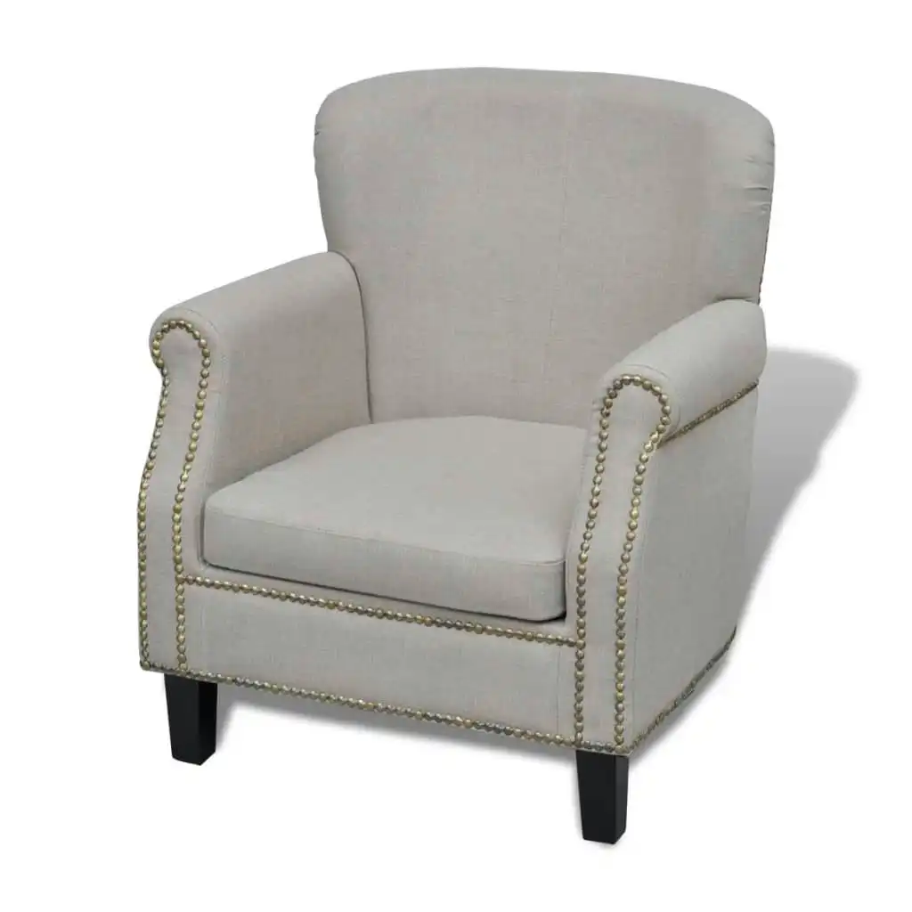 Armchair Grey Fabric 240584