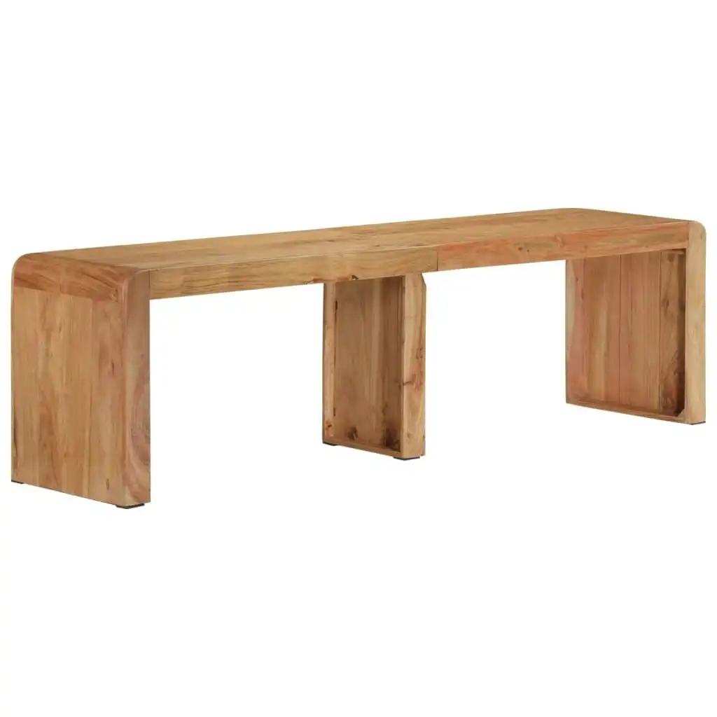 Bench 160x38x45 cm Solid Wood Acacia 351646