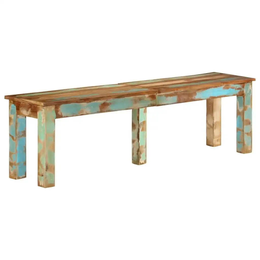 Bench 160x35x46 cm Solid Reclaimed Wood 353769