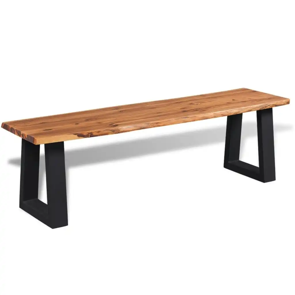 Bench Solid Acacia Wood 145 cm 245687