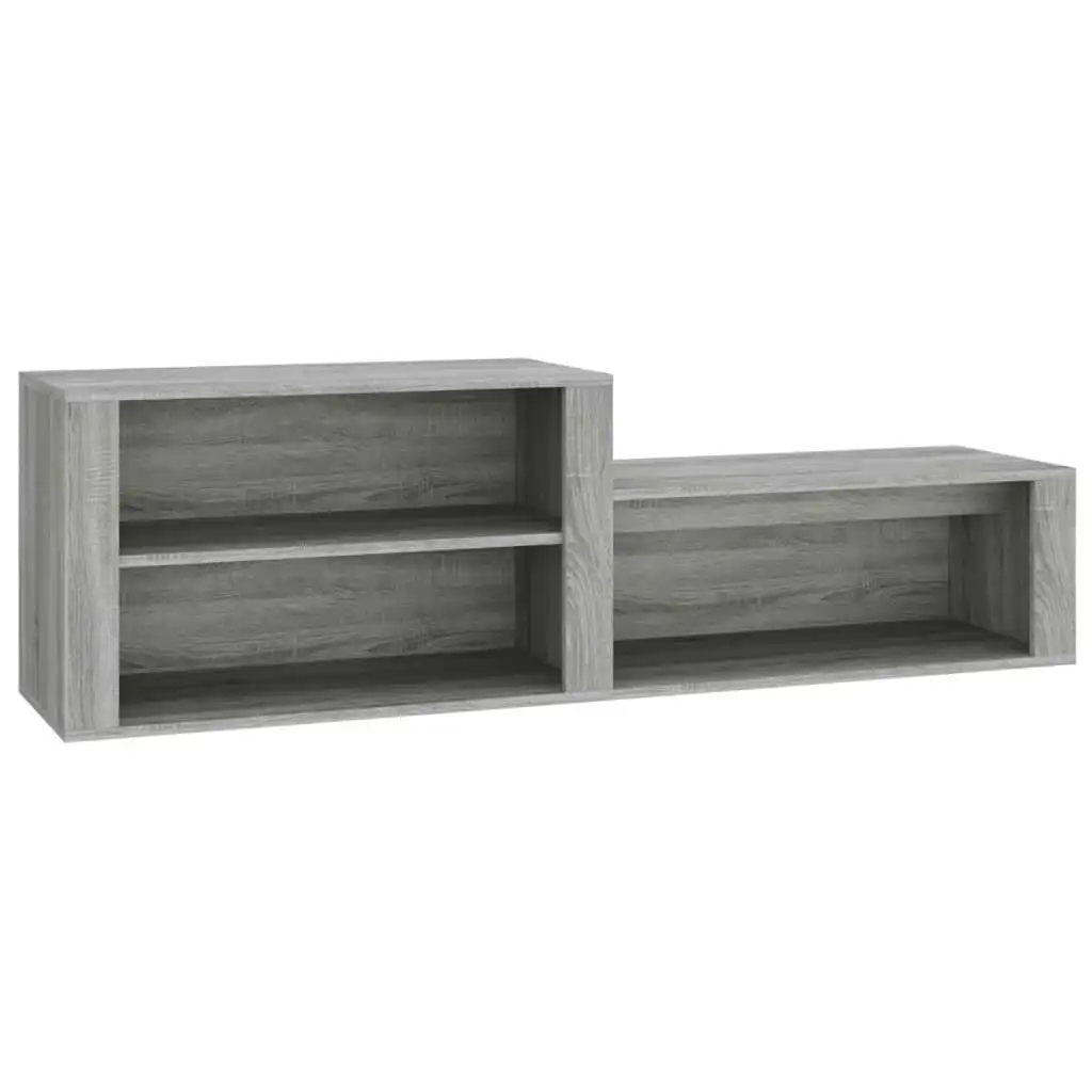 Shoe Cabinet Grey Sonoma 150x35x45 cm Engineered Wood 816918