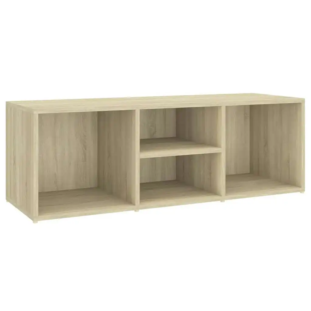 Shoe Storage Bench Sonoma Oak 105x35x35 cm Engineered Wood 804466