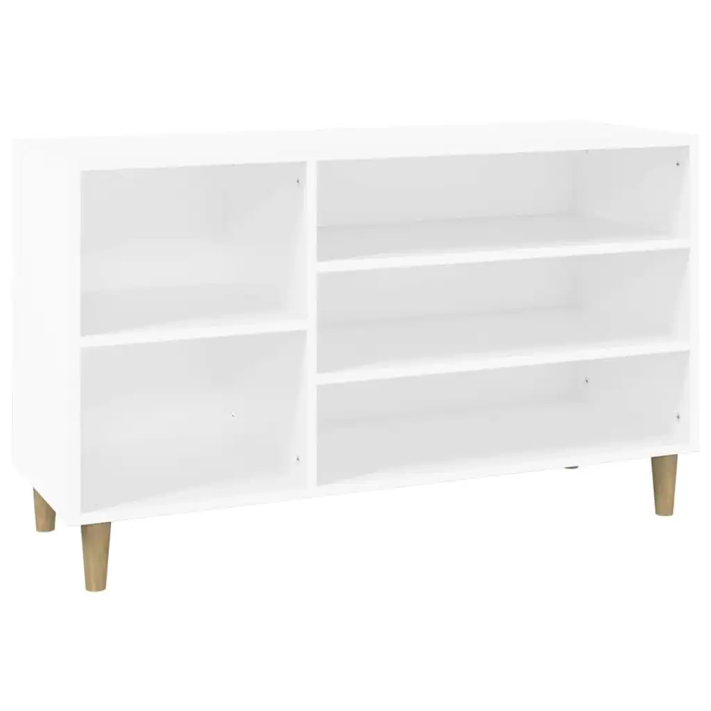 Shoe Cabinet White 102x36x60 cm Engineered Wood 819740