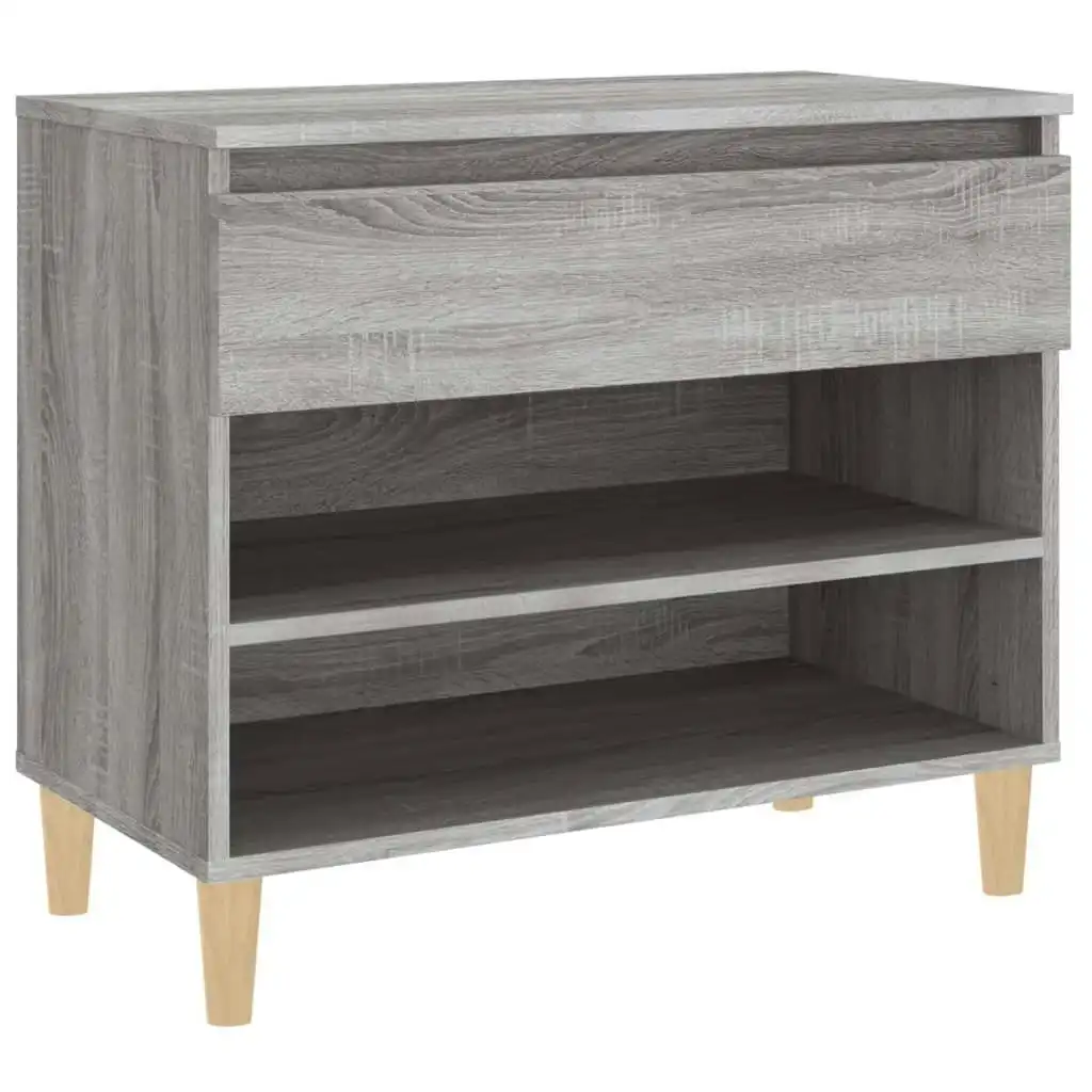 Shoe Cabinet Grey Sonoma 70x36x60 cm Engineered Wood 819762