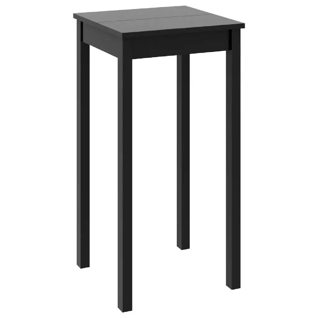 Bar Table MDF Black 55x55x107 cm 240379