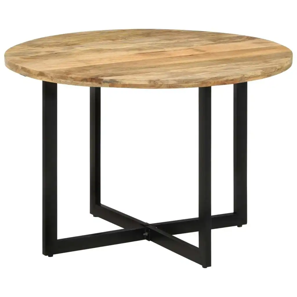 Dining Table 110x75 cm Solid Wood Mango 338479