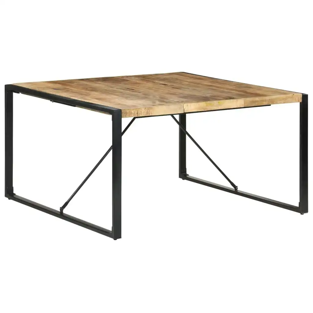 Dining Table 140x140x75 cm Solid Wood Mango 321572