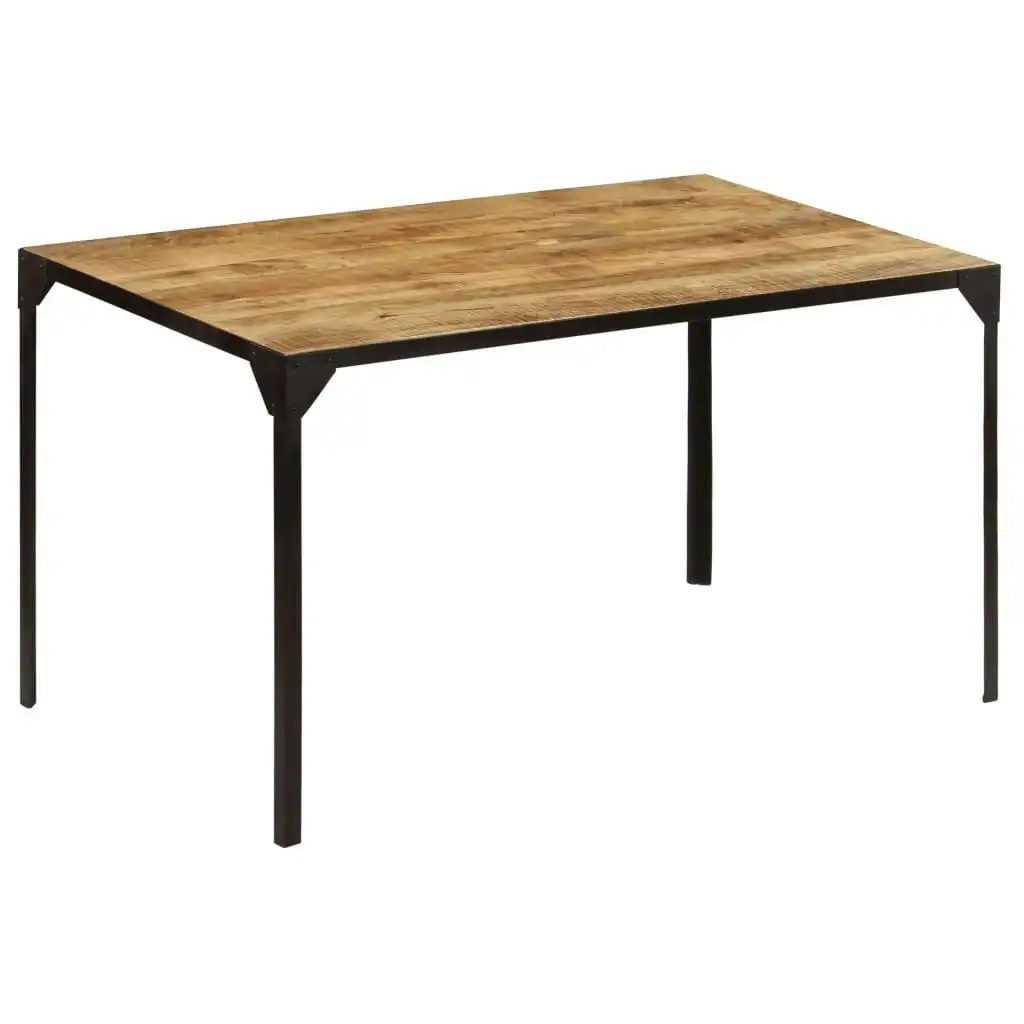 Dining Table 140x80x76 cm Solid Mango Wood 246629