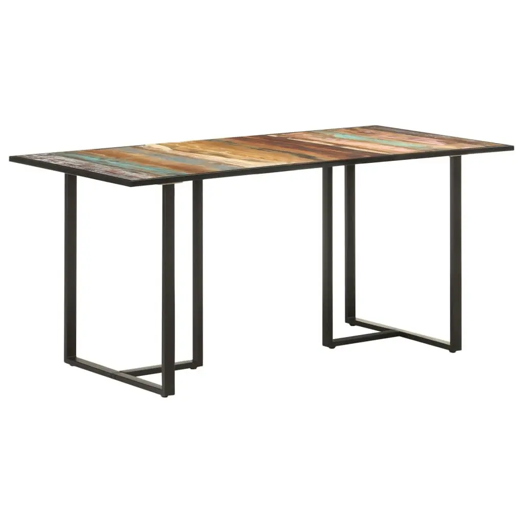 Dining Table 160 cm Solid Reclaimed Wood 320694