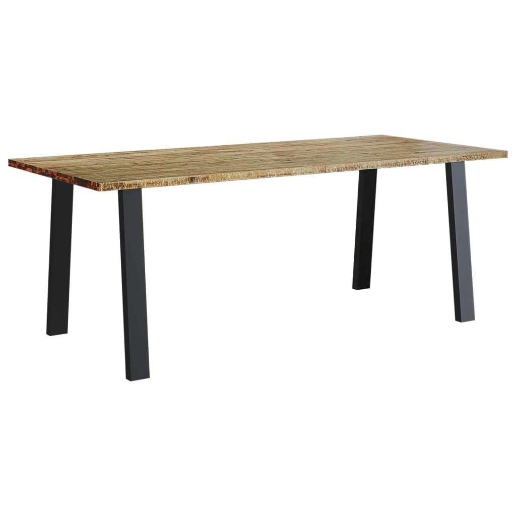 Dining Table 200x90x75 cm Solid Wood Acacia 353299