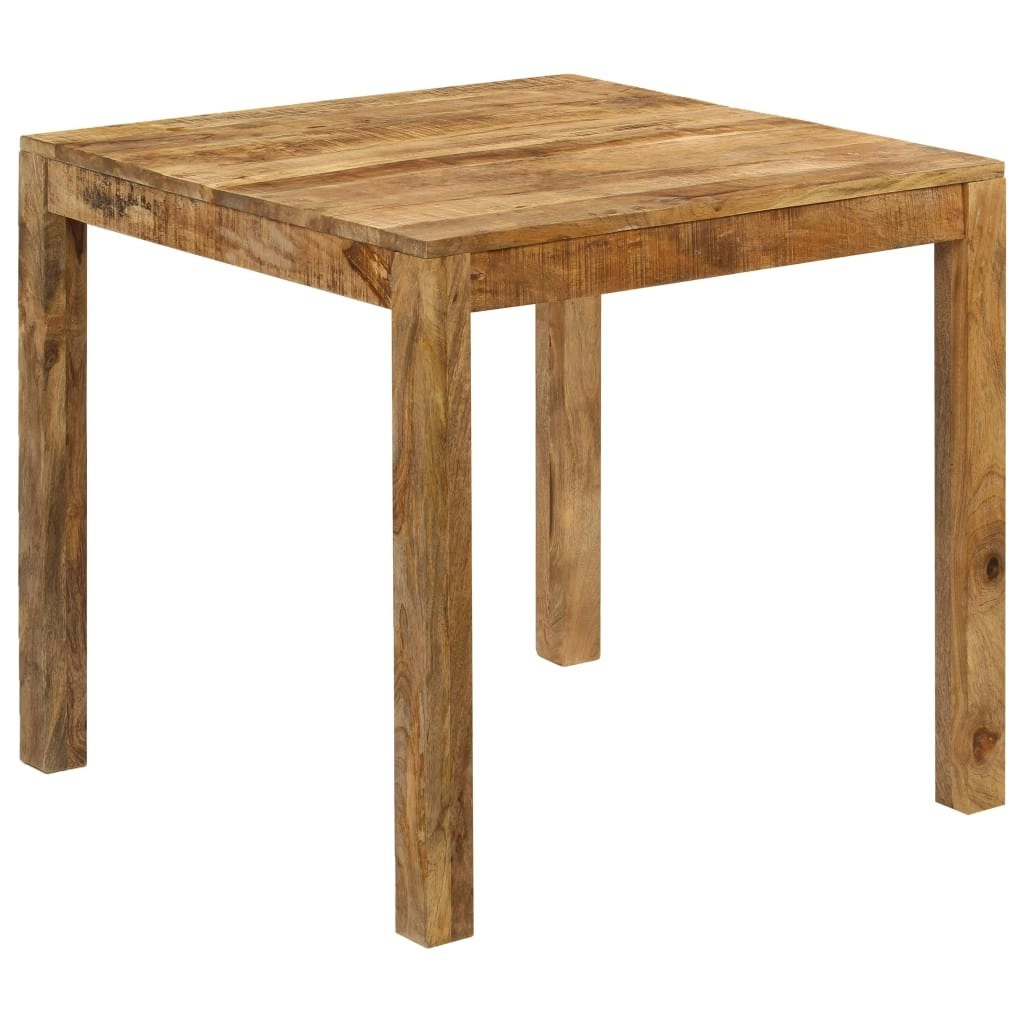 Dining Table Solid Mango Wood 82x80x76 cm 246704