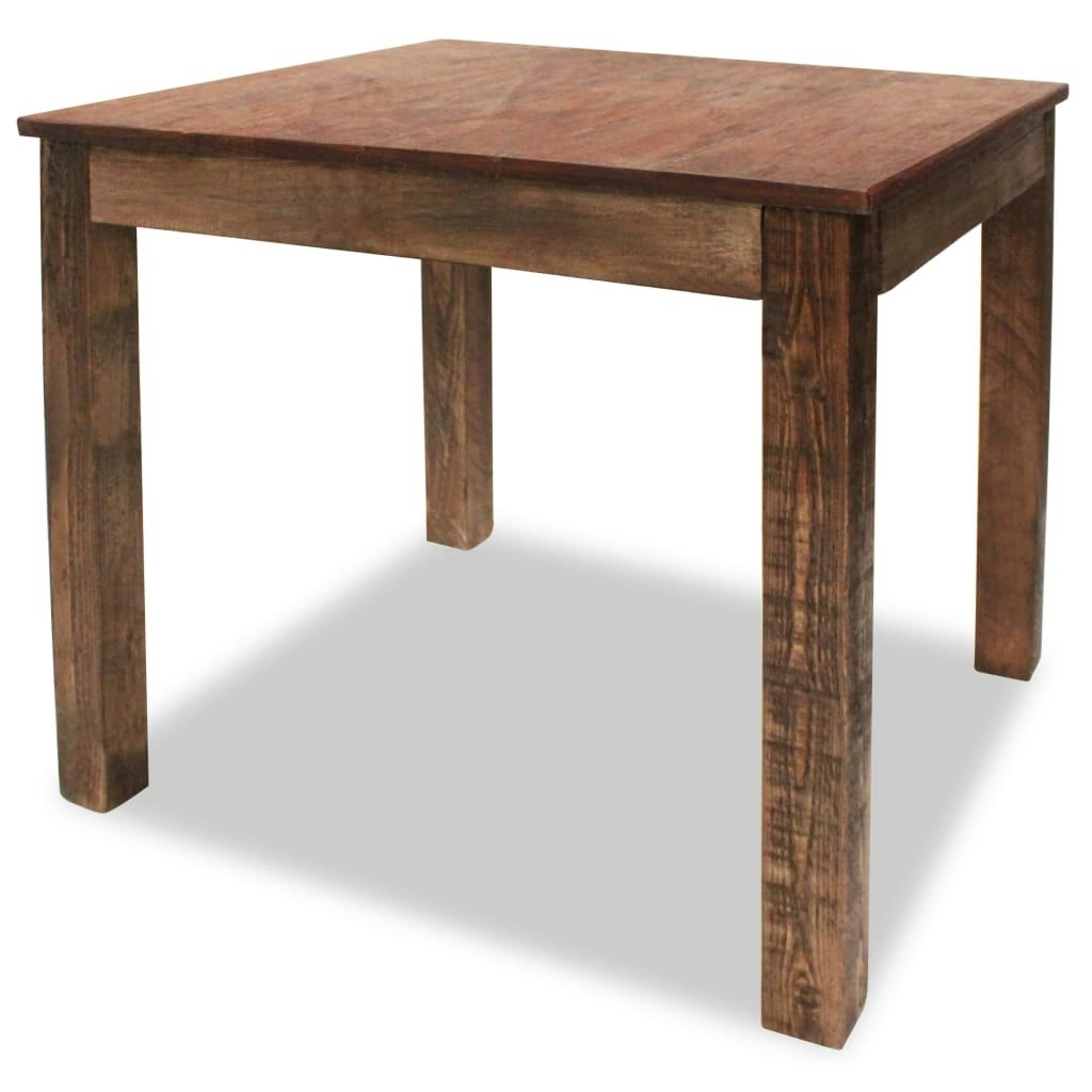 Dining Table Solid Reclaimed Wood 82x80x76 cm 244495