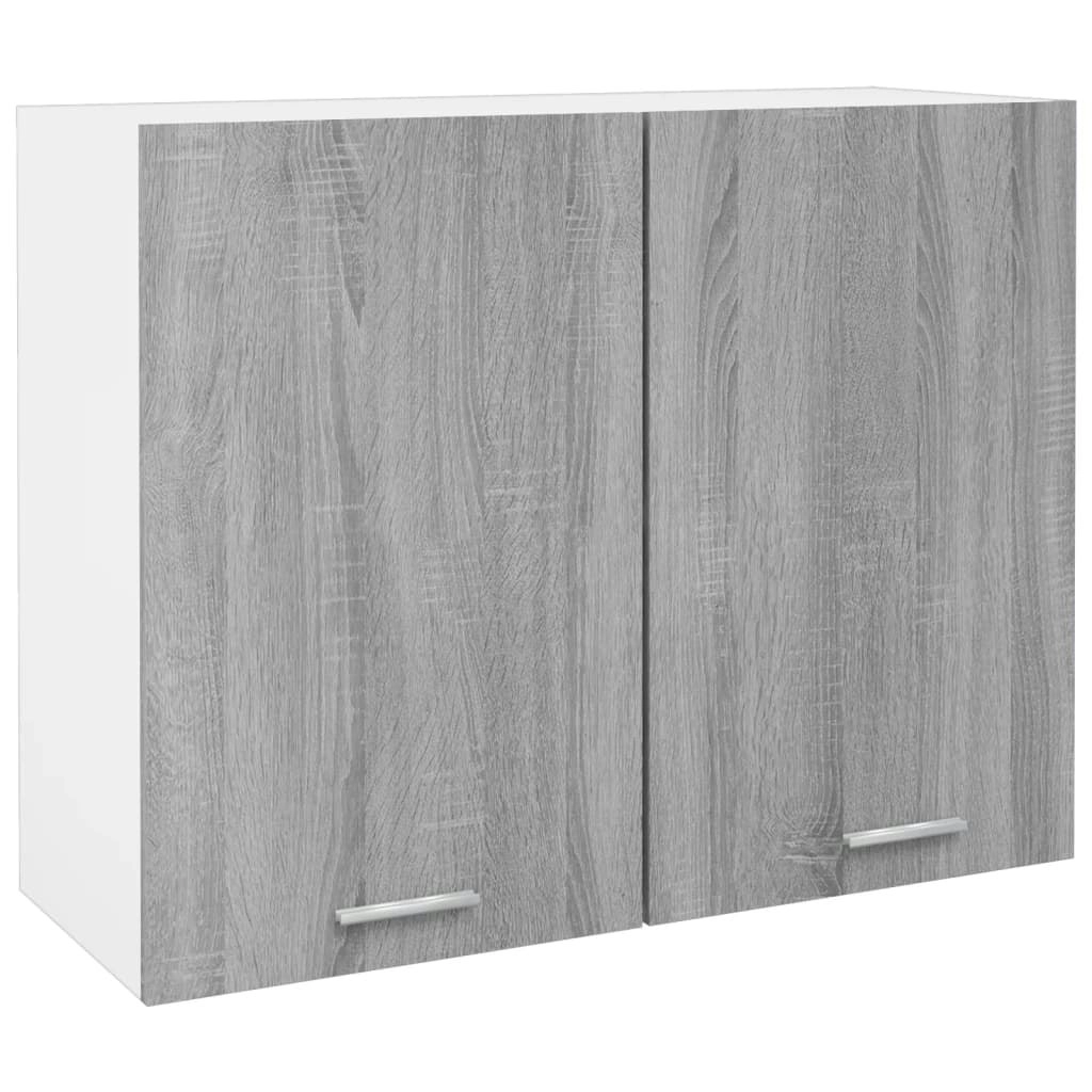 Hanging Cabinet Grey Sonoma 80x31x60 cm Engineered Wood 815589