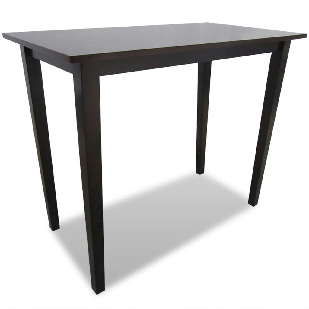 Wooden Bar Table Brown 241703