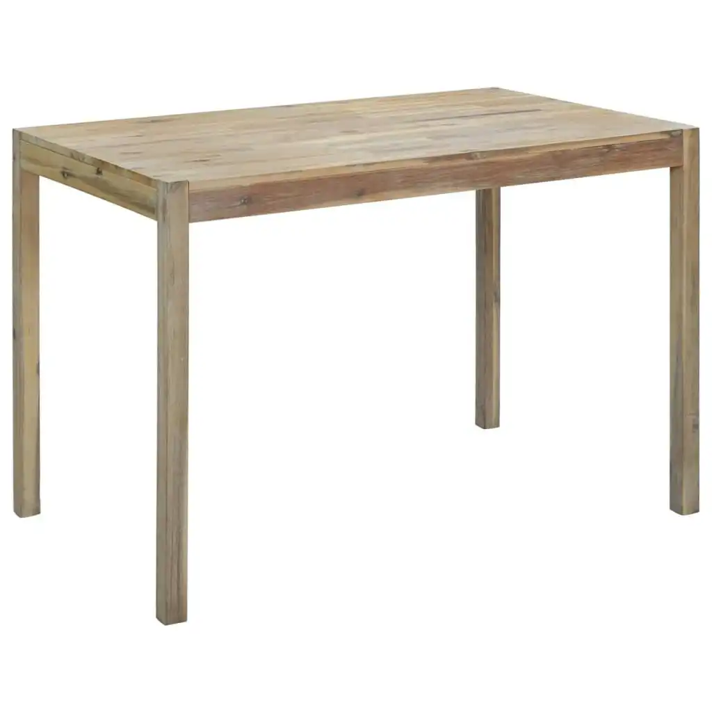 Dining Table 120x70x75 cm Solid Acacia Wood 247239