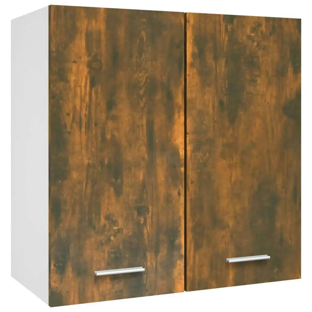 Hanging Cabinet Smoked Oak 60x31x60 cm Engineered Wood 815111