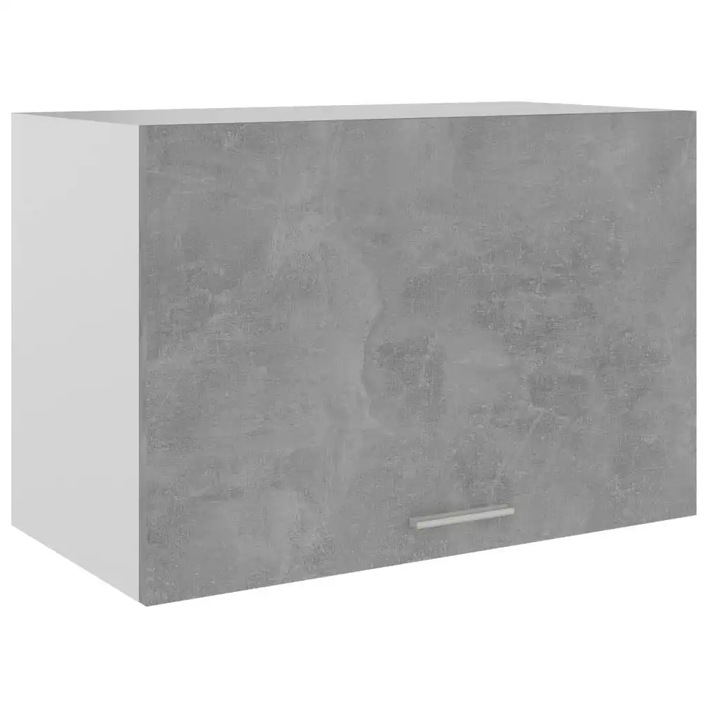 Hanging Cabinet Concrete Grey 60x31x40 cm Engineered Wood 802517