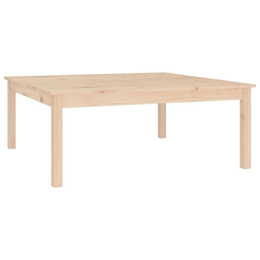 Coffee Table 100x100x40 cm Solid Wood Pine 814289