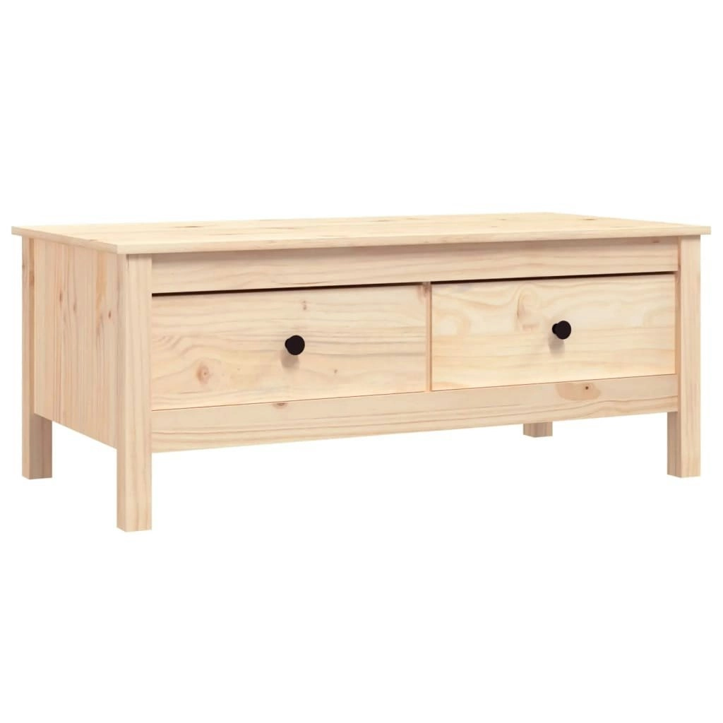 Coffee Table 100x50x40 cm Solid Wood Pine 814604