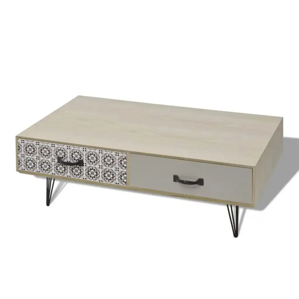 Coffee Table 100x60x35 cm Beige 243397