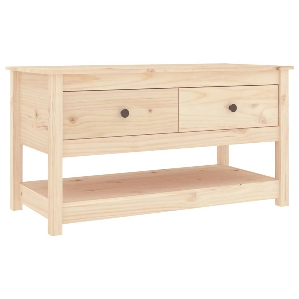 Coffee Table 102x49x55 cm Solid Wood Pine 820921