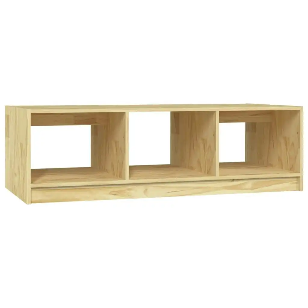 Coffee Table 110x50x34 cm Solid Pinewood 809912