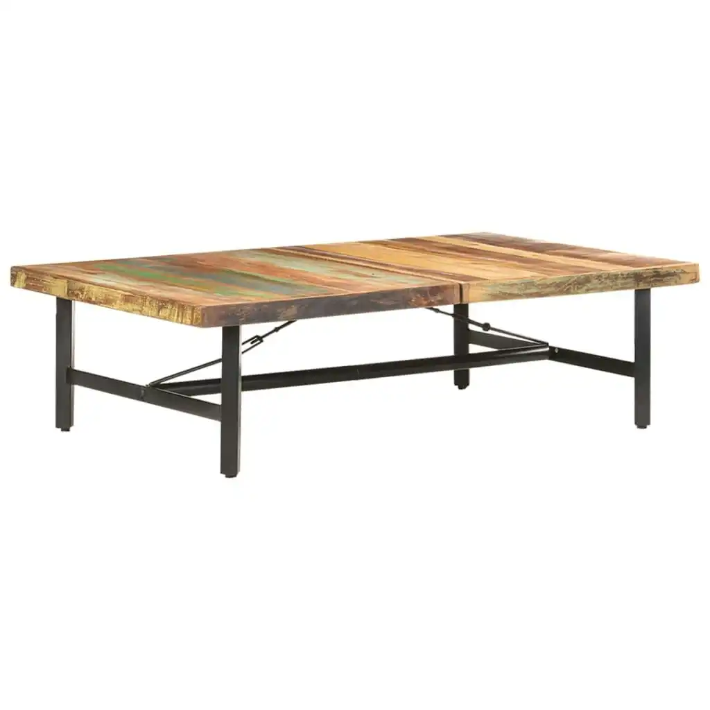 Coffee Table 142x90x42 cm Solid Reclaimed Wood 320654