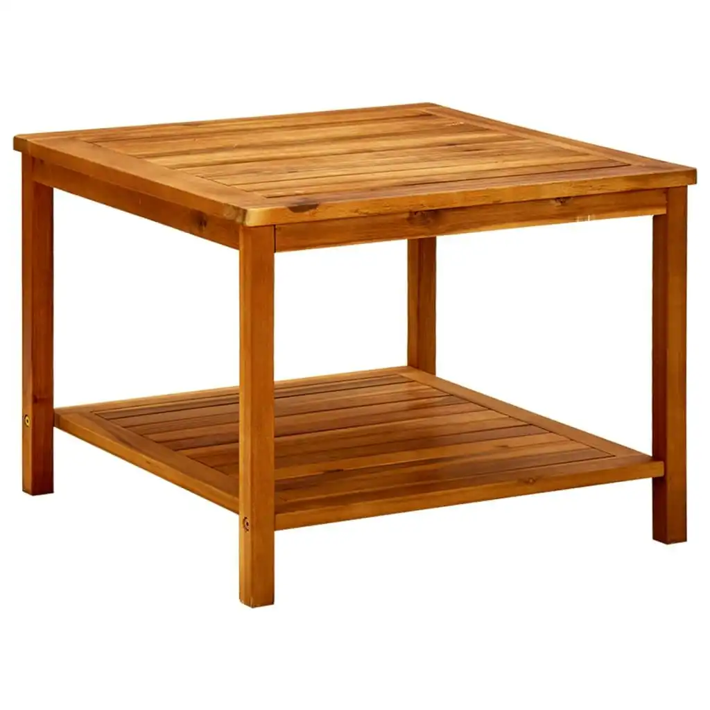 Coffee Table 60x60x45 cm Solid Acacia Wood 316403