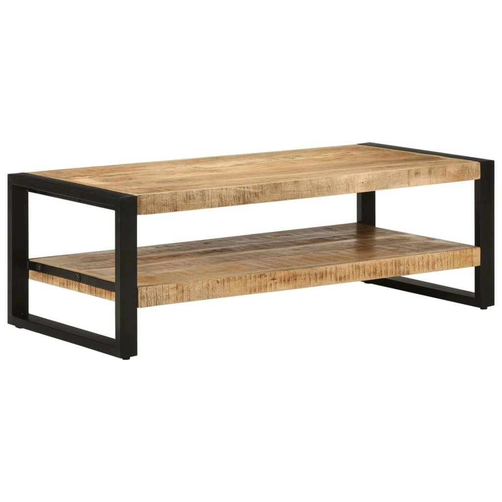 Coffee Table 120x55x40 cm Solid Wood Mango 351820