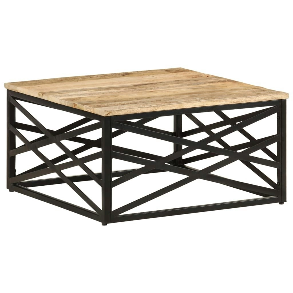 Coffee Table 68x68x35 cm Solid Mango Wood 287364