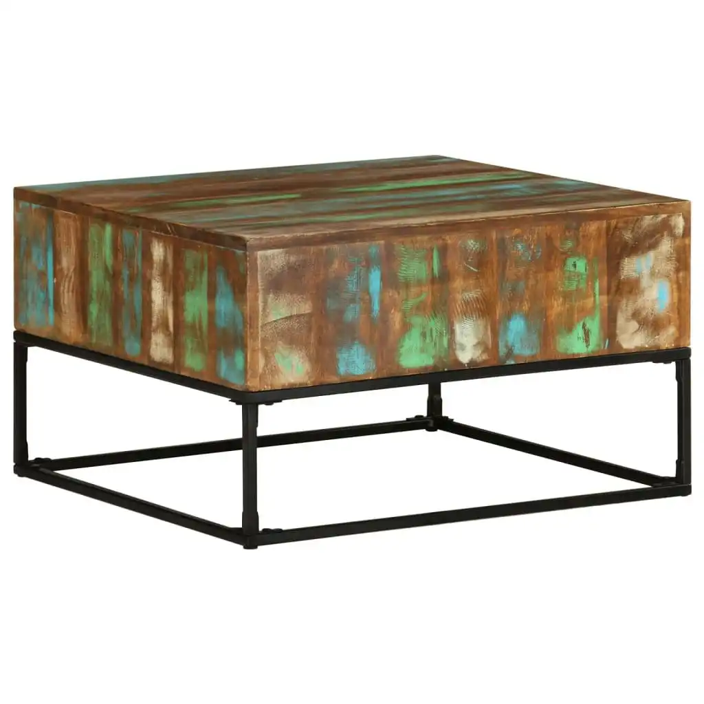 Coffee Table 68x68x41 cm Solid Reclaimed Wood 320819