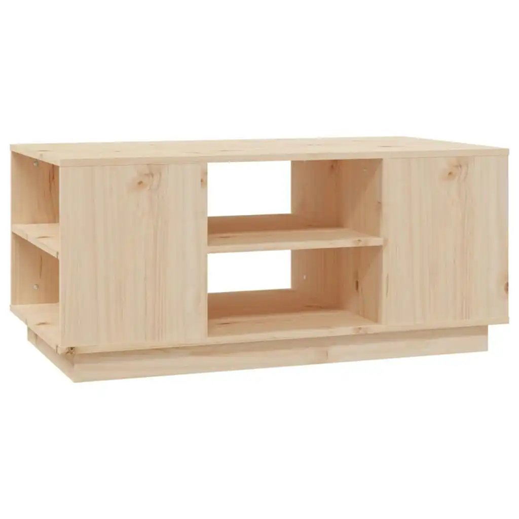 Coffee Table 90x49x40.5 cm Solid Wood Pine 814399