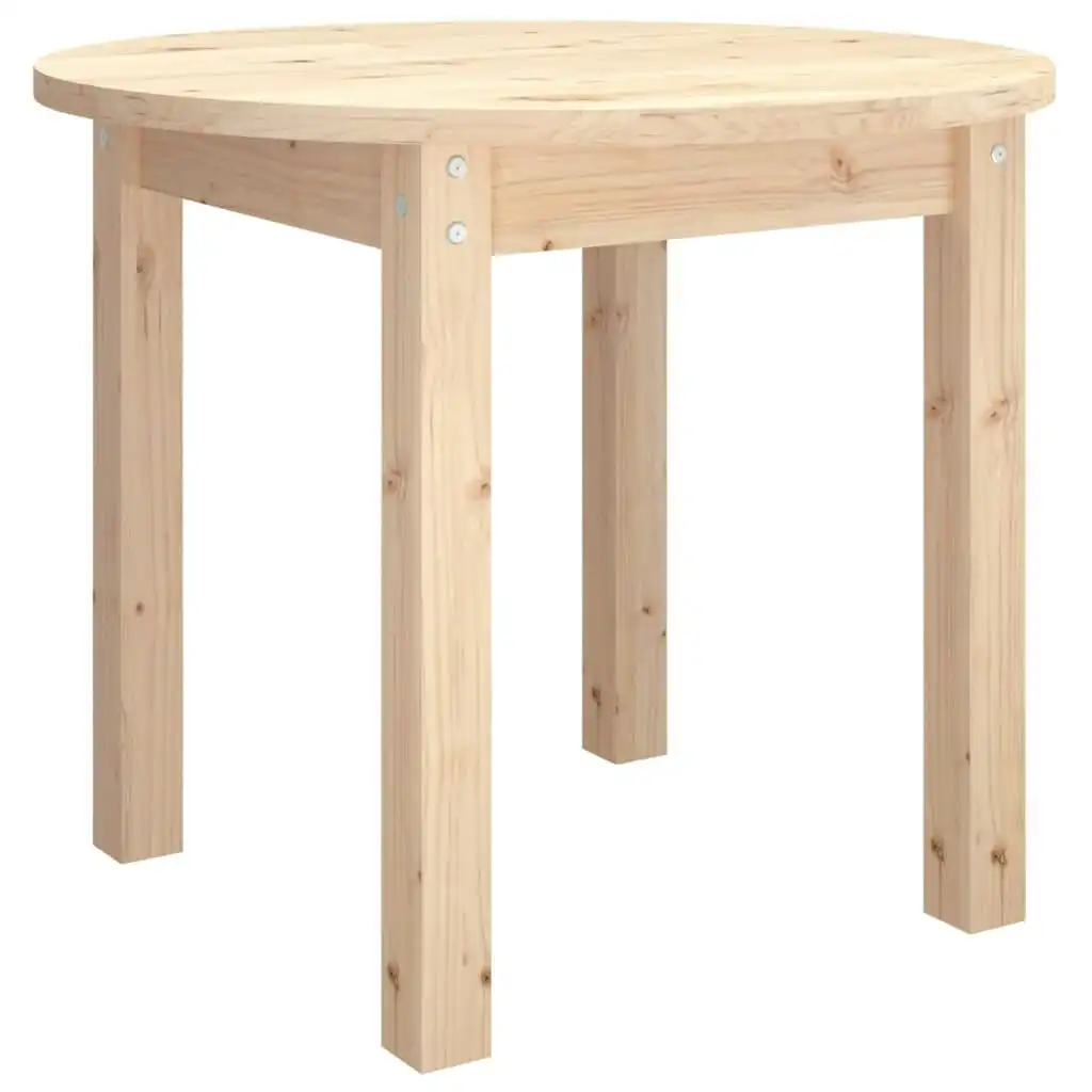 Coffee Table Ã˜ 55x45 cm Solid Wood Pine 822327