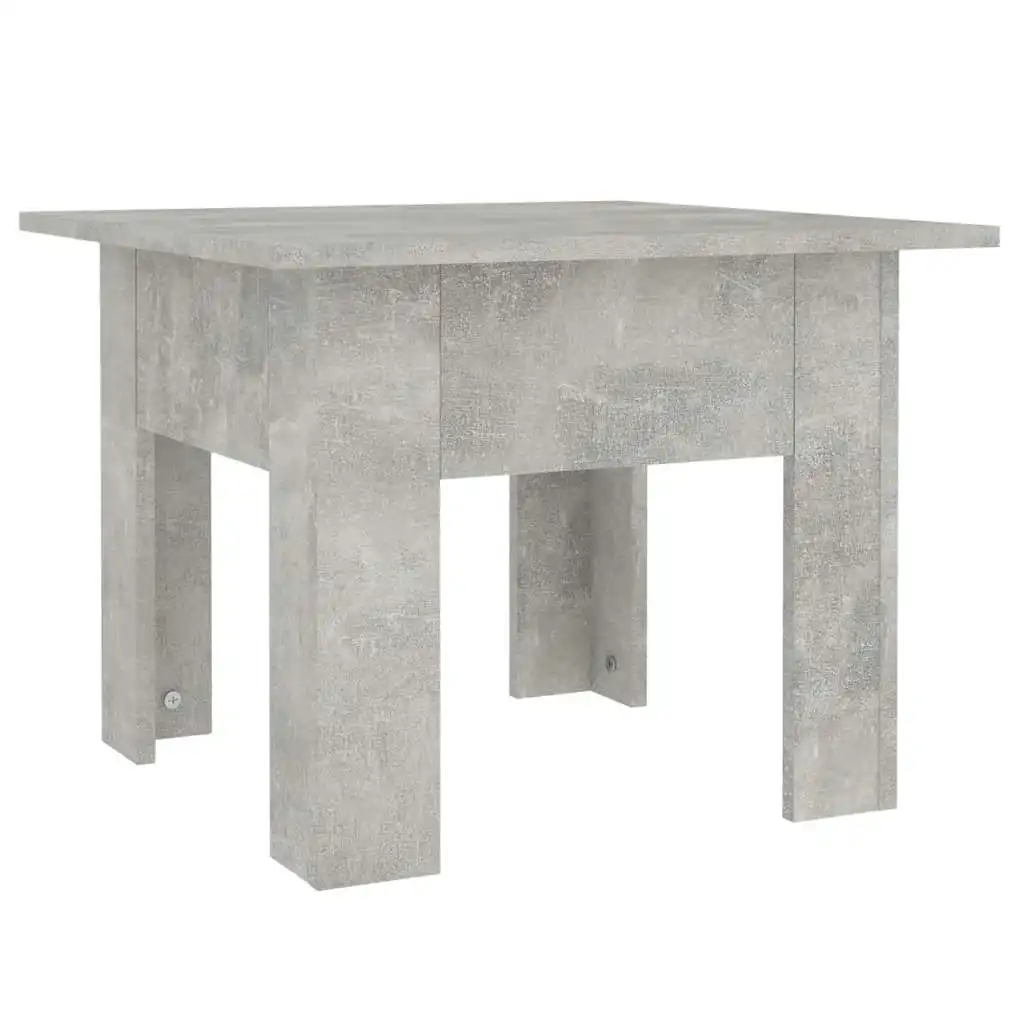 Coffee Table Concrete Grey 55x55x42 cm Engineered Wood 810239