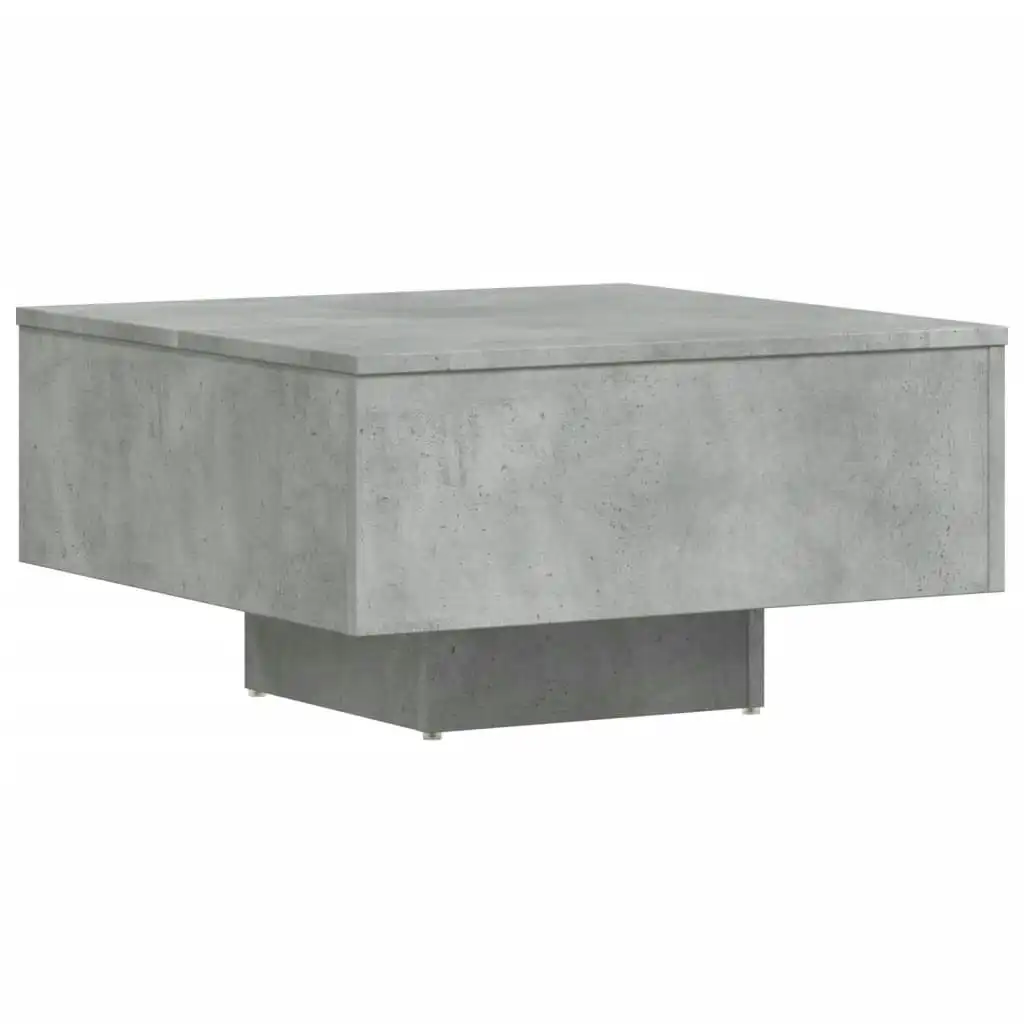 Coffee Table Concrete Grey 60x60x31.5 cm Engineered Wood 806889