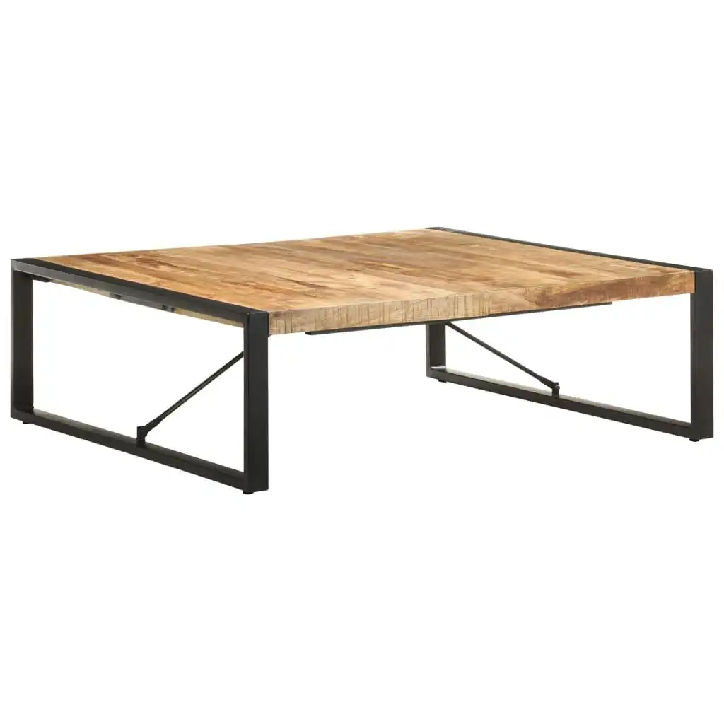 Coffee Table 120x120x40 cm Solid Wood Mango 321580