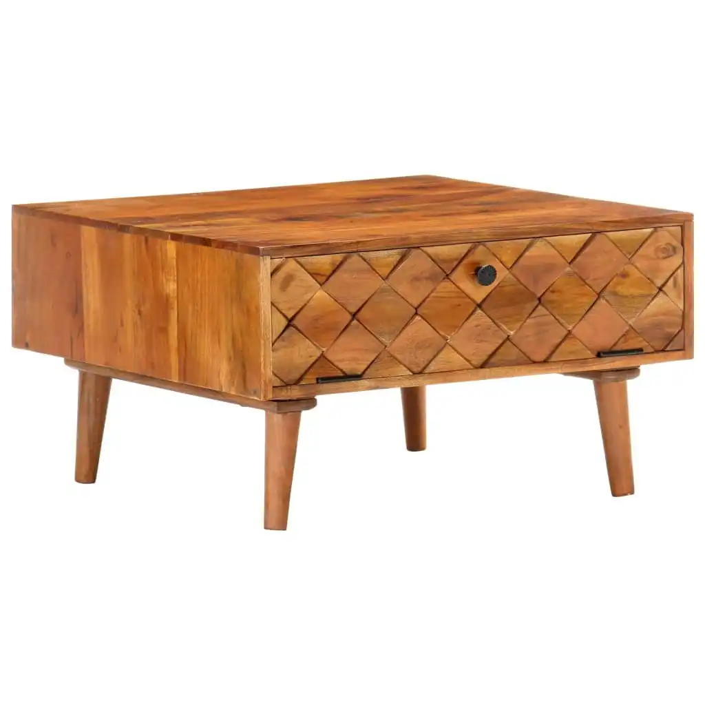 Coffee Table 68x68x38 cm Solid Acacia Wood 288089