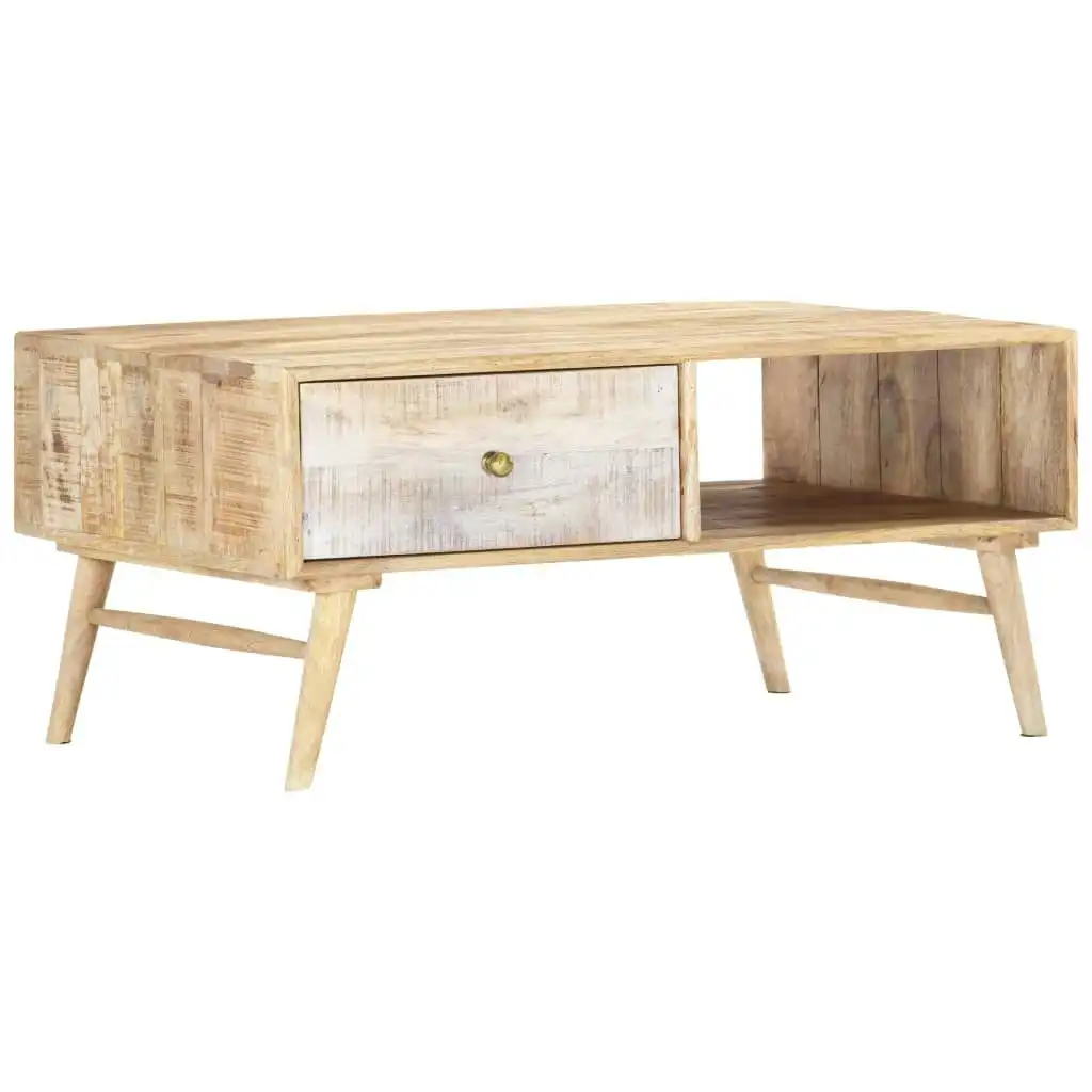 Coffee Table 88x60x40 cm Solid Mango Wood 287365