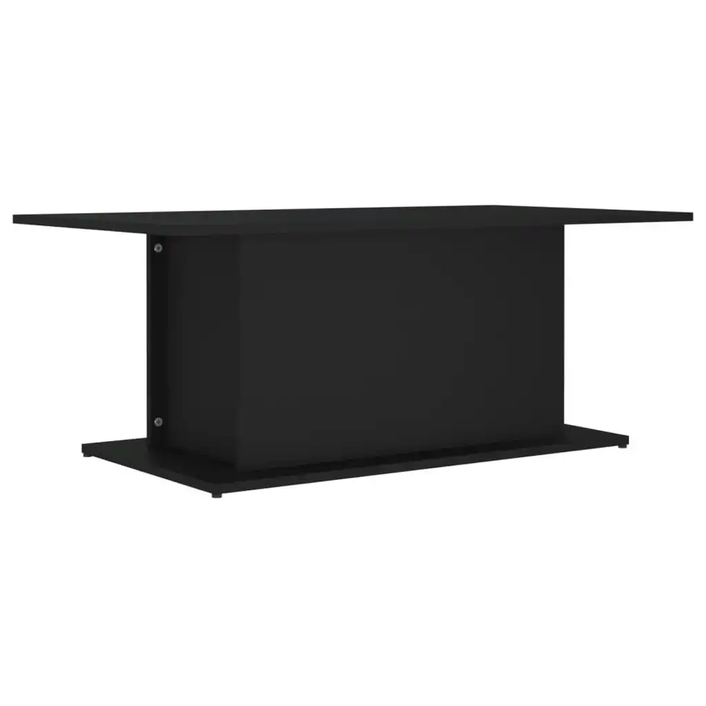 Coffee Table Black 102x55.5x40 cm Engineered Wood 810308