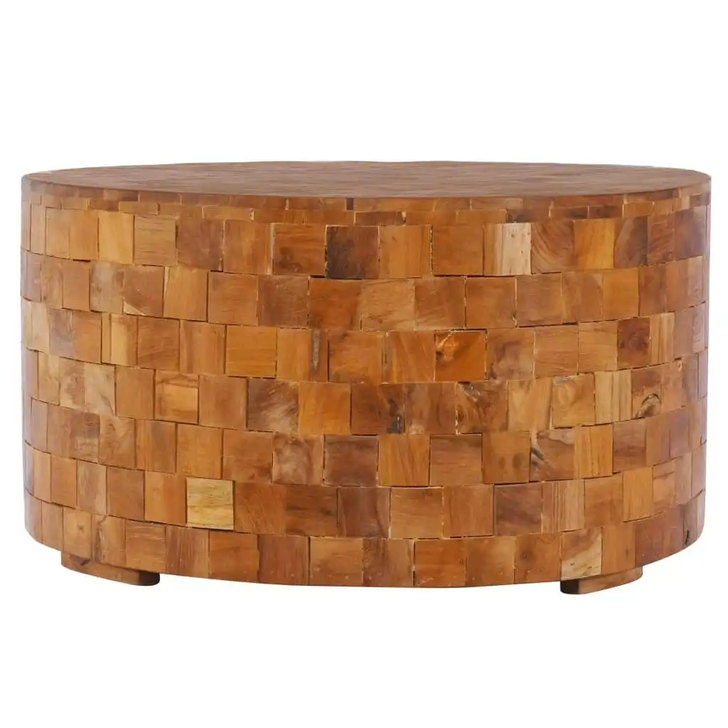 Coffee Table 60x60x35 cm Solid Teak Wood 288811