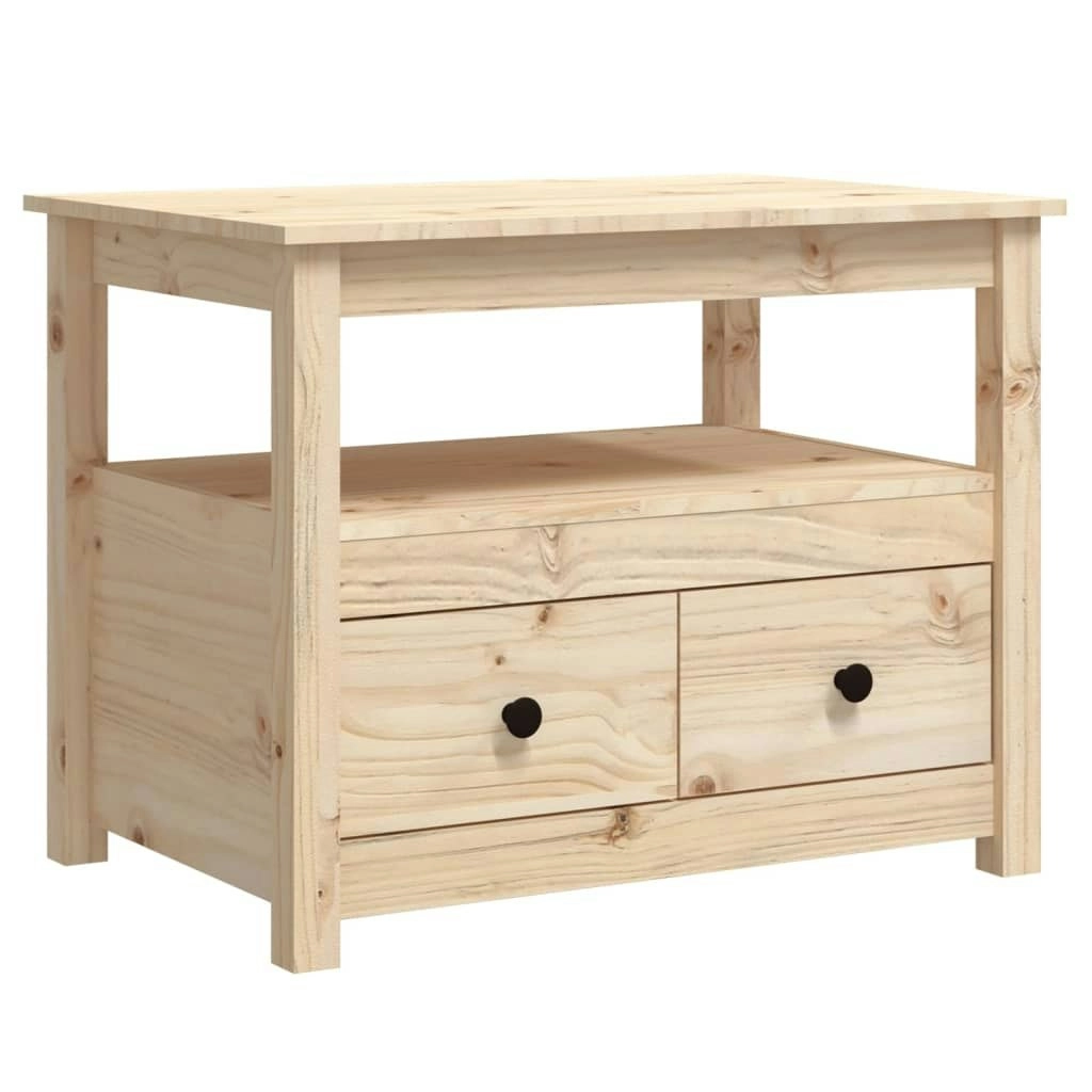 Coffee Table 71x49x55 cm Solid Wood Pine 820936